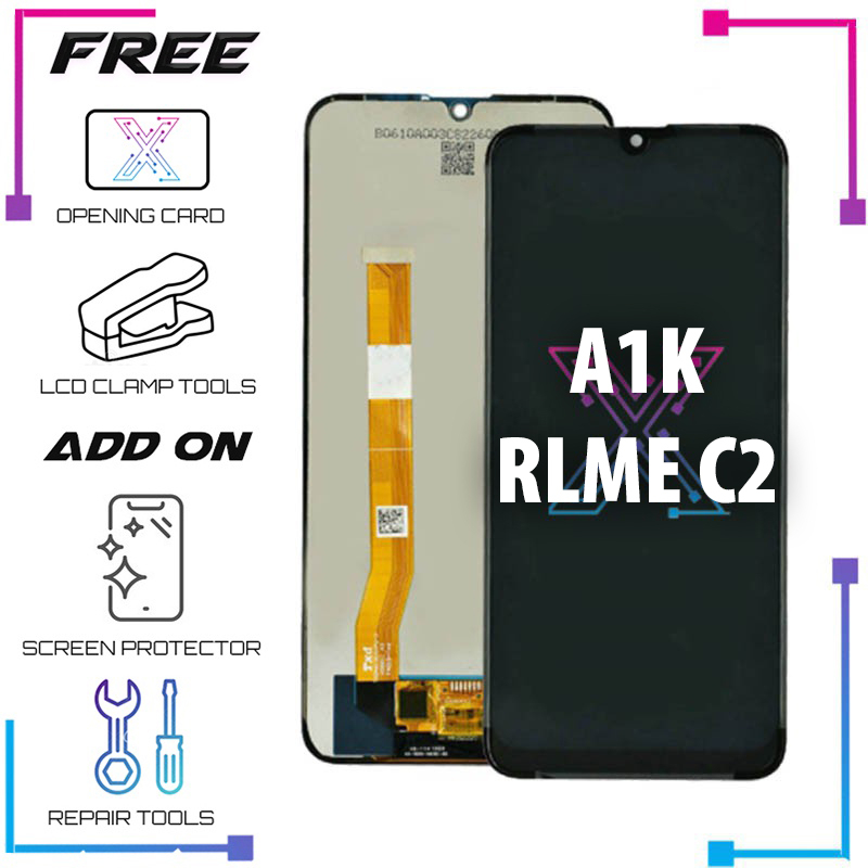 จอแสดงผล LCD สําหรับ REALME C2 / OPPO A1K