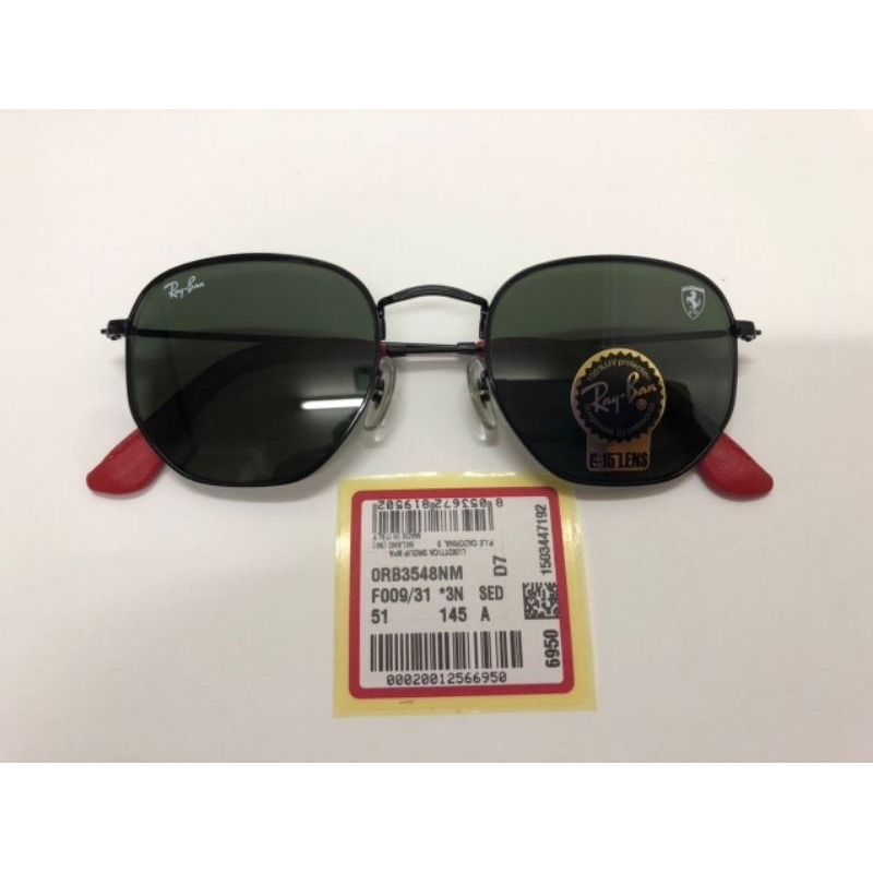 Fer-rari HEXAGONAL FLAT RB3548 F009/31