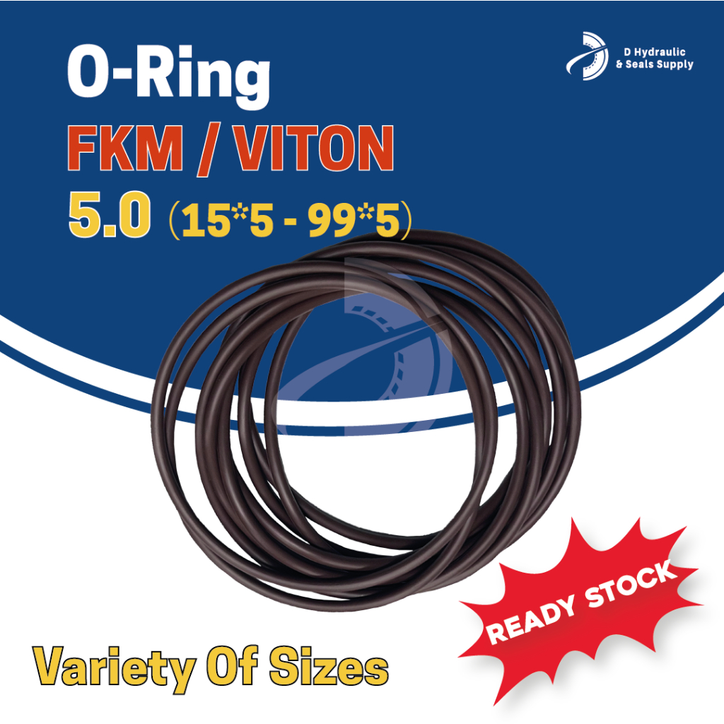 5.0 [15-99] FKM O แหวน FKM O แหวนยาง FKM O แหวนแหวนยาง O แหวนปะเก็นซีล O แหวน