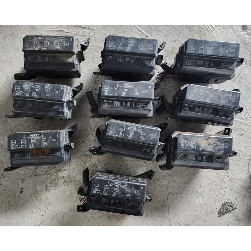 [ใช้แล้ว HALFCUT ] AE101 TOYOTA SEG FUSEBOX ENGINE 4AFE 5AFE 7AFE / 4AGE20V SILVERTOP BLACKTOP