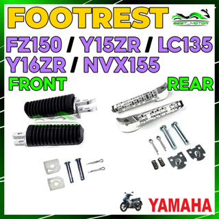 ที่พักเท้า ด้านหน้า และด้านหลัง สําหรับ Yamaha Y15ZR Y15 FZ150 FZ 150 Y16 Y16ZR Pemijak Kaki