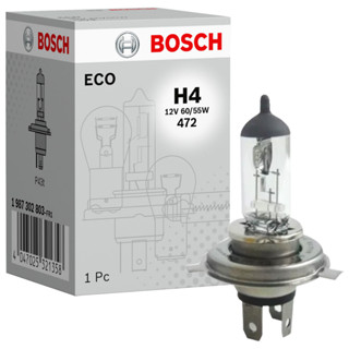 Bosch หลอดไฟฮาโลเจน H4 12V 60 55W Mentol H4 (1 ชิ้น 2 ชิ้น)