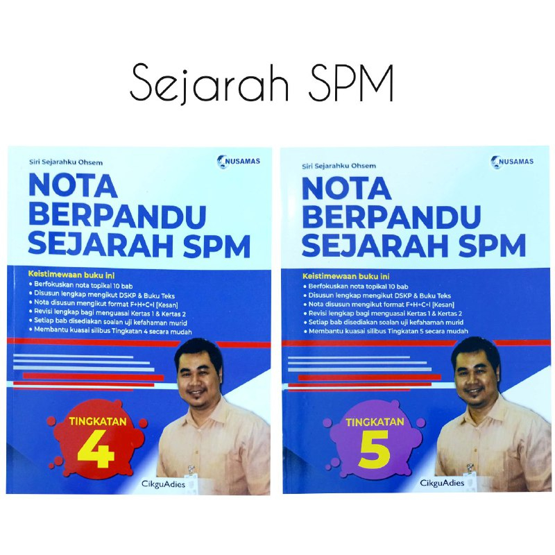 MY HISTORY SERIES OHSEM!! SPM HISTORY สมุดโน้ต