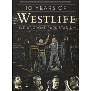 Westlife - แผ่น DVD-9 SONY BMG MUSIC DIGIPAK 2008 ปี 10 ปี (เต้นรําป๊อปวัยรุ่น)