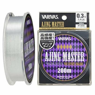 สายเอ็นตกปลาโพลีเอสเตอร์ Varivas Ajing Master Ester 200 เมตร