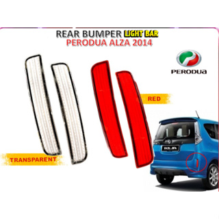 【 Perodua Alza 2014 】แถบไฟสะท้อนแสง ติดกันชนหลัง