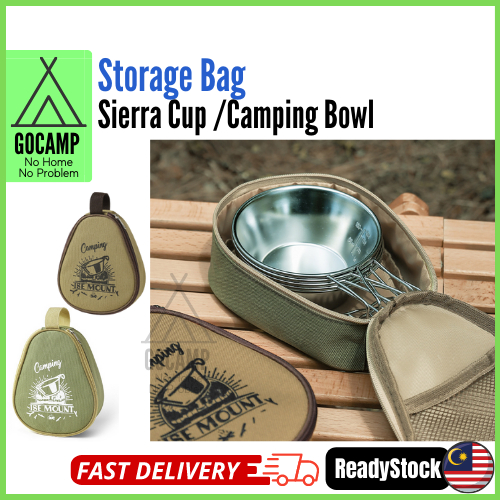 กระเป๋าเก็บของสําหรับชามตั้งแคมป์ Sierra Cup