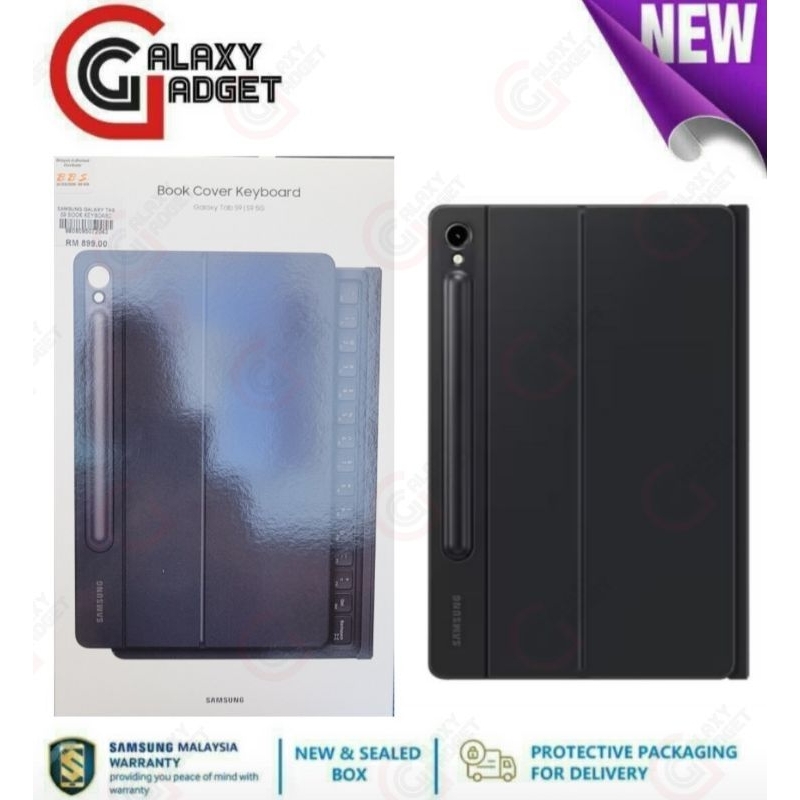 Samsung Galaxy Tab S9/Tab S9 Plus/Tab S9 Ultra Book Cover Keyboard