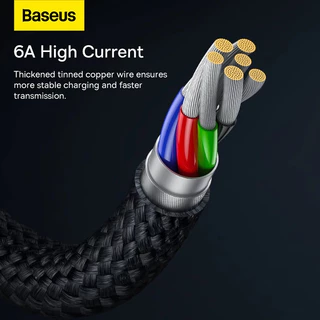 Baseus Minimalist Series 100W สาย USB to Type C สําหรับ Huawei Honor Super Charge