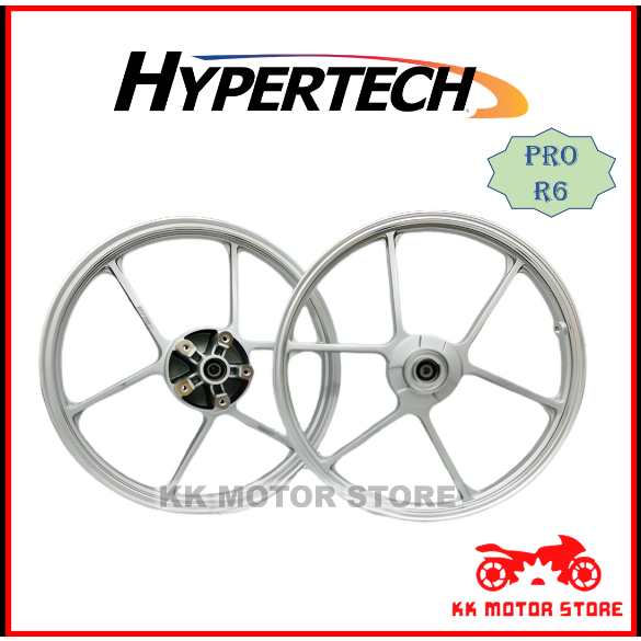 SPORT RIM HYPERTECH PRO R6 SILVER SIP BEARING และ BUSH YAMAHA Y16ZR/Y15ZR/LCV8/LC135/Y125Z