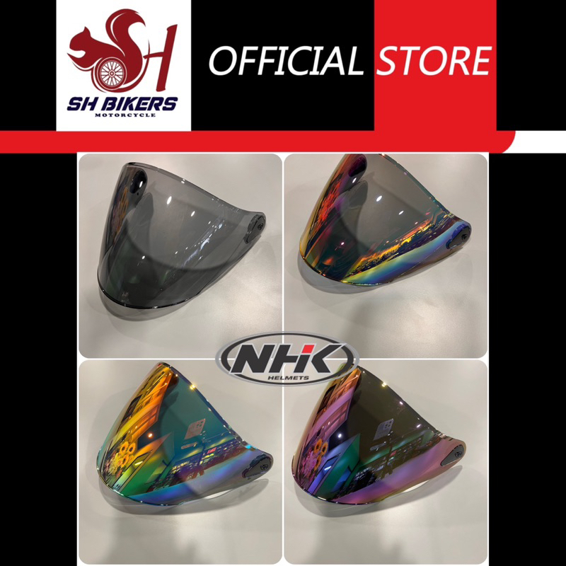 กระบังหน้า NHK R6 , V2 (สีรุ้ง, ทองไททัน, ม่วงไททัน, ทินท์)