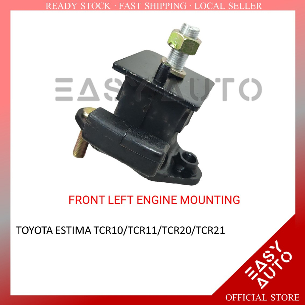 TOYOTA ESTIMA เครื่องยนต์ MOUNTING TCR10,TCR11,TCR200,TCR2 -REAR 12371-76041 ด้านหน้า 12362-76012 ด้