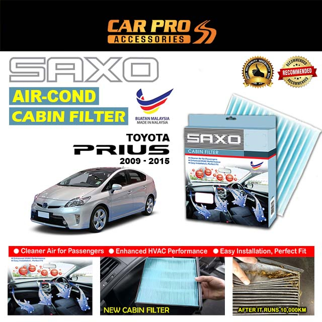 Toyota Prius 2009 - 2015 AIRCOND Cabin Filter CAR AIR CONDITIONER FILTER S-093B