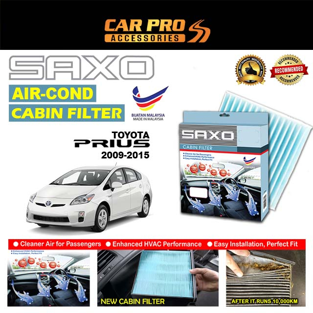 Toyota Prius 2009 - 2015 AIRCOND Cabin Filter CAR AIR CONDITIONER FILTER S-094B