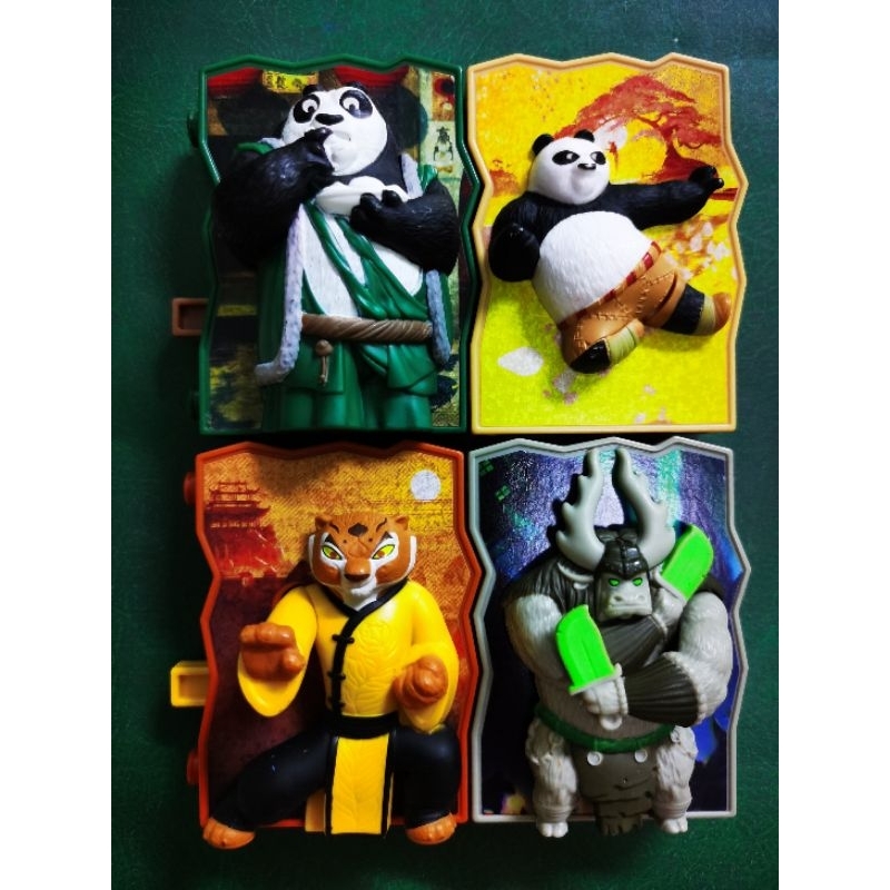 Kung FU Panda McDonalds Toys One Set
