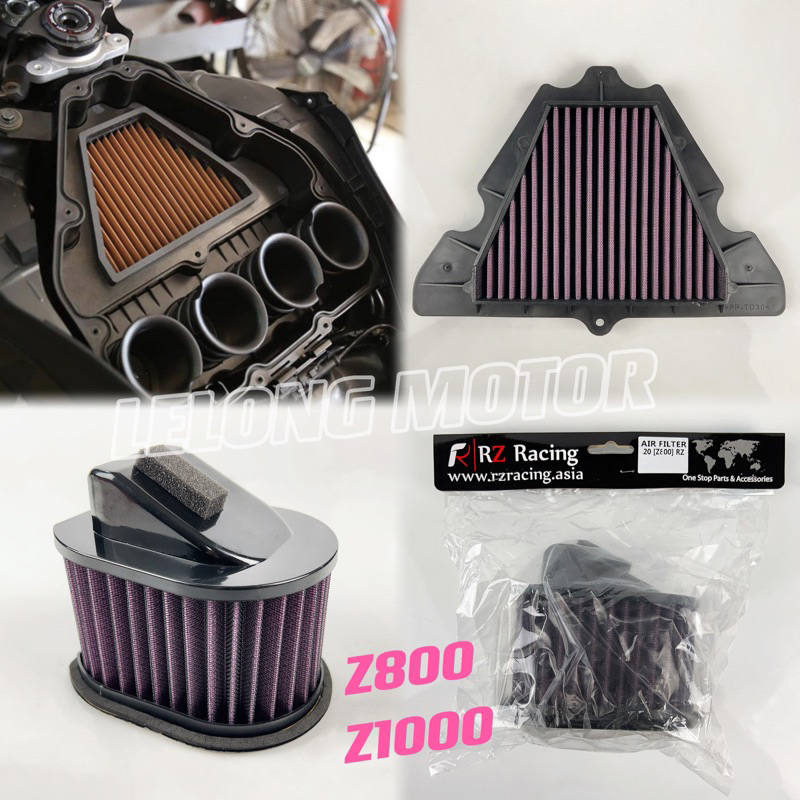 Z800 Z1000 AIR FILTER AIR CLEANER RZ RACING INTERNATIONAL