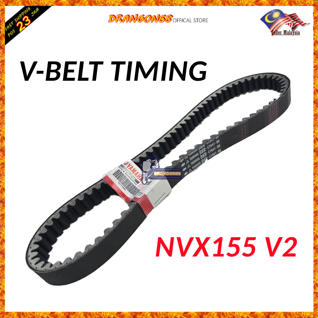 V-BELT / TIMING BELT สําหรับ NVX155 V2 YAMAHA PULLEY BELT TALI