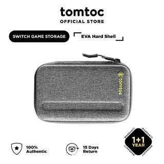 Tomtoc เคสแข็ง สําหรับจัดเก็บเกม Nintendo Switch 100 การ์ดเกม