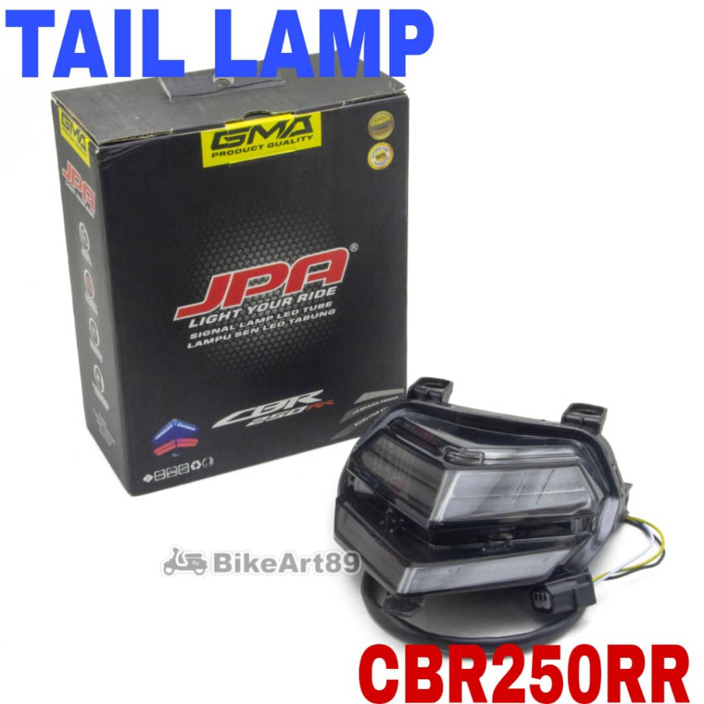 Honda CBR250RR ไฟท้ายแบบบูรณาการสัญญาณหลอดไฟ LED ใหม่ Lampu Belakang CBR250 RR ควัน CBR150 CBR150R 1