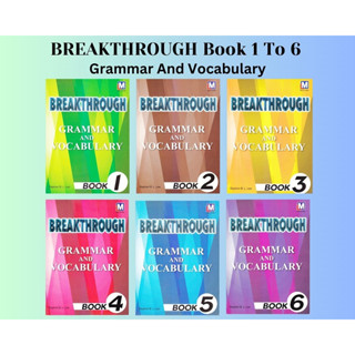 Syllabus (หลายลิงค์) - BREAKTHROUGH Grammar และหนังสือคําศัพท์ 1.2.3.4.5.6