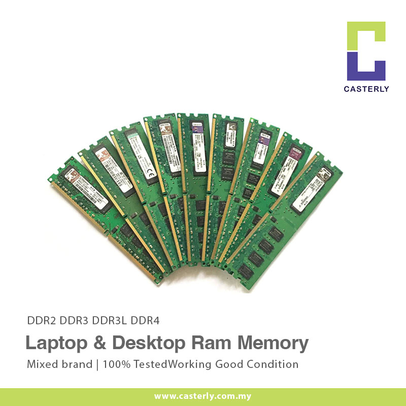 รับประกันการตีราคา - ผสมยี ่ ห ้ อ Ram 2GB 4GB 8GB DDR3 DDR4 PC หน ่ วยความจําแล ็ ปท ็ อปเดสก ์ ท ็ อป 800 1066 1333 1600 2133 ฯลฯ