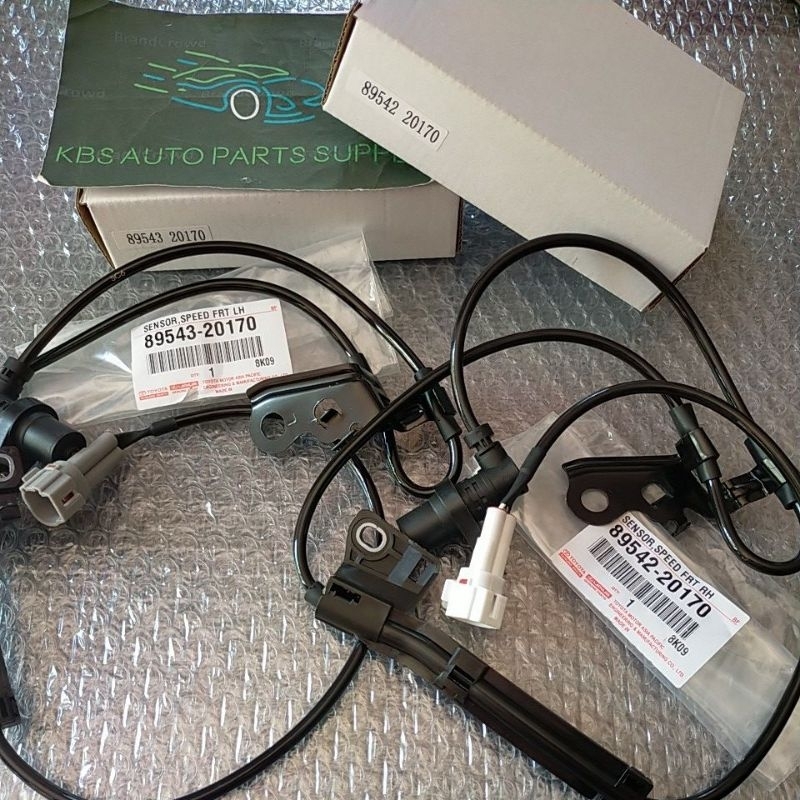 เซ็นเซอร์ ABS ด้านหน้า - TOYOTA WISH ZNE10 ZST241 ด้านหน้า LH 89543-20170 / RH 89542-20170