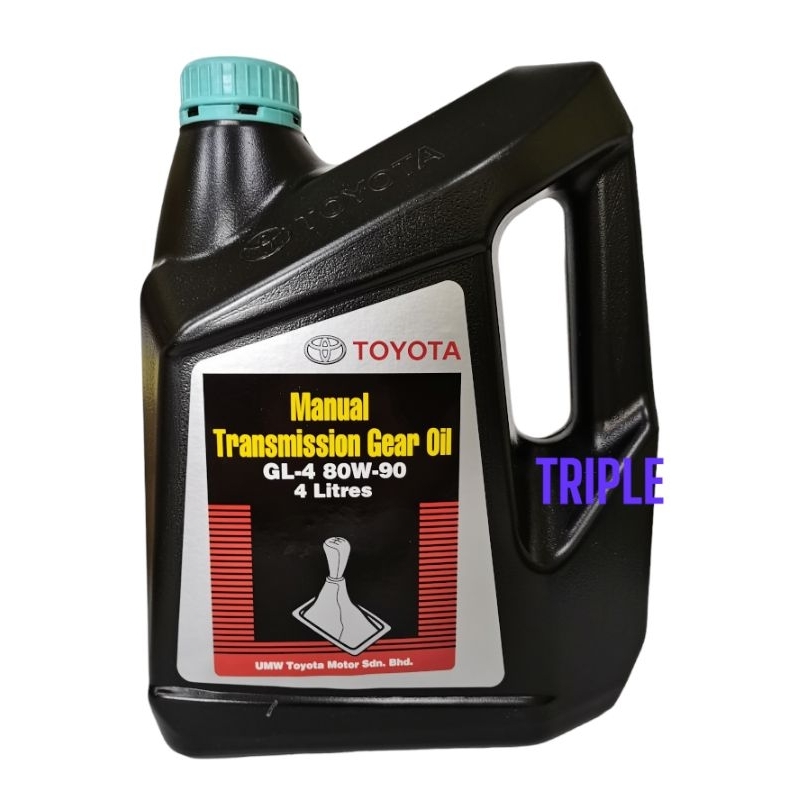 TOYOTA MANUAL GEAR OIL GL4 (4L และ 1L) 80w90