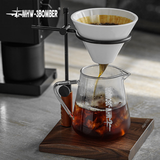 Mhw-3bomber หม้อชงกาแฟเอสเปรสโซ่ ดริปเปอร์ แบบแก้วใส ขนาด 500 มล.