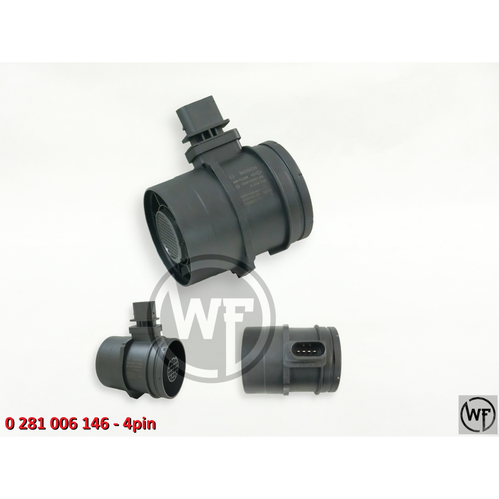 BMW X1 E84 xDrive xDrive20d / 3 Series E90 320d 2.0L เครื่องยนต์ดีเซล N47 Turbo Air Flow Mass Sensor