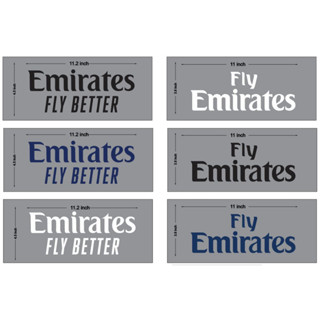 สติกเกอร์ ลาย Emirates Fly Better สําหรับติดตกแต่ง