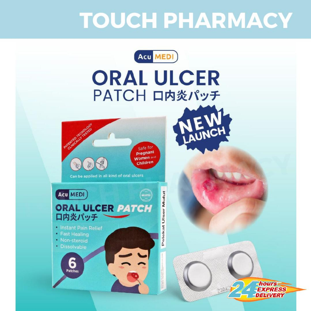 AcuMEDI Oral Ulcer Patch 6's/BOX