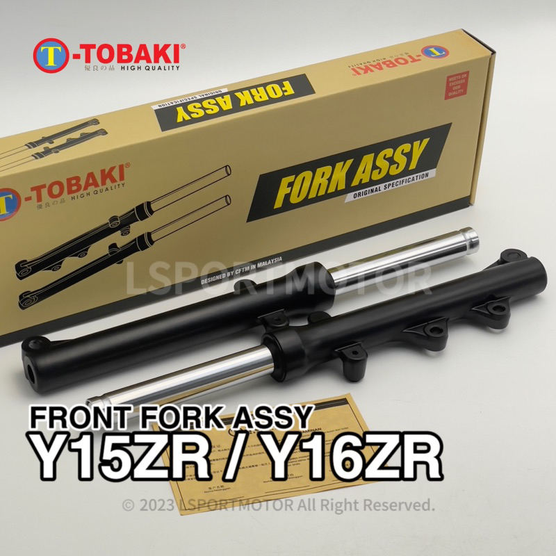 YAMAHA Y15ZR FRONT FORK ASSY (TOBAKI) Y 15ZR Y15 ZR YSUKU Y SUKU