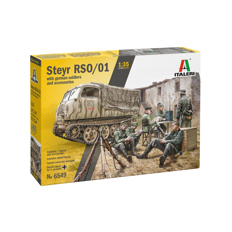 ITALERI 6549 1/35 STREY RSO/01 พร้อมฟิกเกอร์