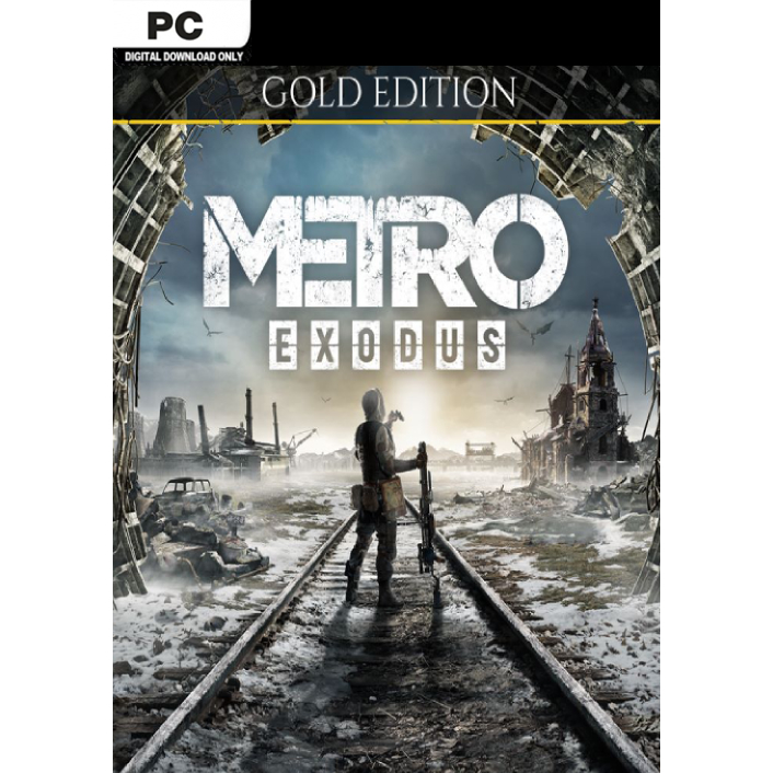 Metro Exodus Gold Edition - Offline PC Game with DVD/Pendrive