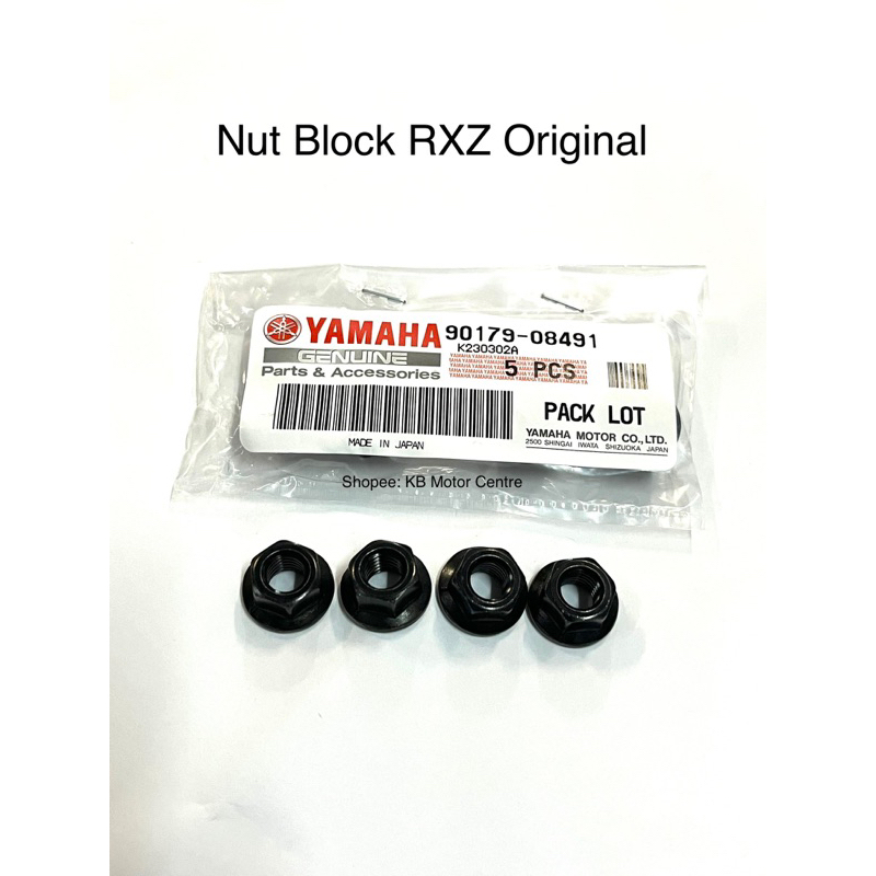 RXZ Nut Block Blok Yamaha RXZ Japan 4 ชิ้น