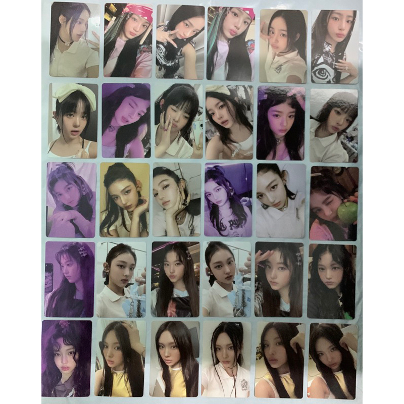 NewJeans Get Up 2nd EP Weverse อัลบั้มรุ่น Minji Hanni Danielle Haerin Hyein Photocard