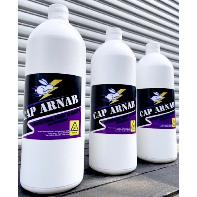 PENANGGAL CAT, ACID , PAINT REMOVER 1LITER (หมวก CARNAB)