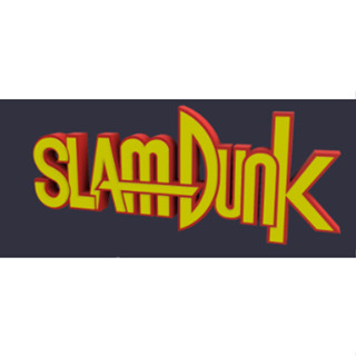 Slam DUNK (Slamdunk) โลโก้ &amp; แม่เหล็กติดตู้เย็น