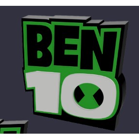 Ben แม่เหล็กติดตู้เย็น โลโก้ 10