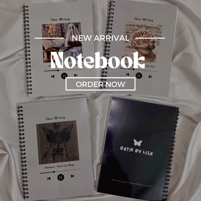 [MERCH] BatikByLisa Notebook Journal A5 Size