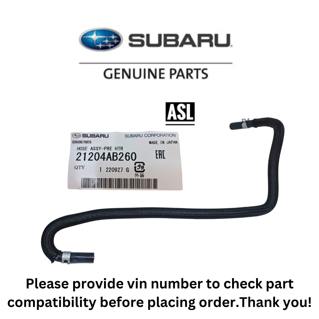 Subaru BRZ ท่อหล่อเย็น 21204AB260 Toyota GT86