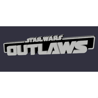 แม่เหล็กติดตู้เย็น ลายโลโก้ Star Wars Outlaws