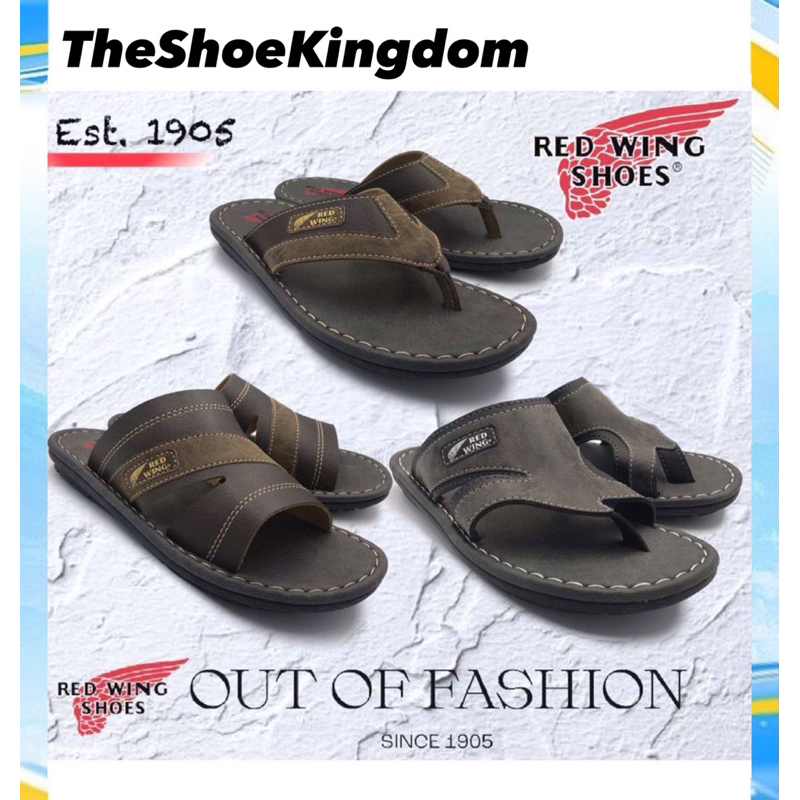 Red.Wing Mens Signature Smart Cool UltraComfort Sandals Sandal Red.Wing Lelaki Menyambut Raya