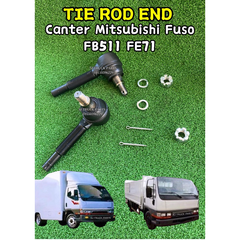 CANTER MITSUBISHI FUSO FB511 FE71 TIE ROD END สําหรับรถบรรทุก 2.8c TYRE 4pcs LORRY PAKAI