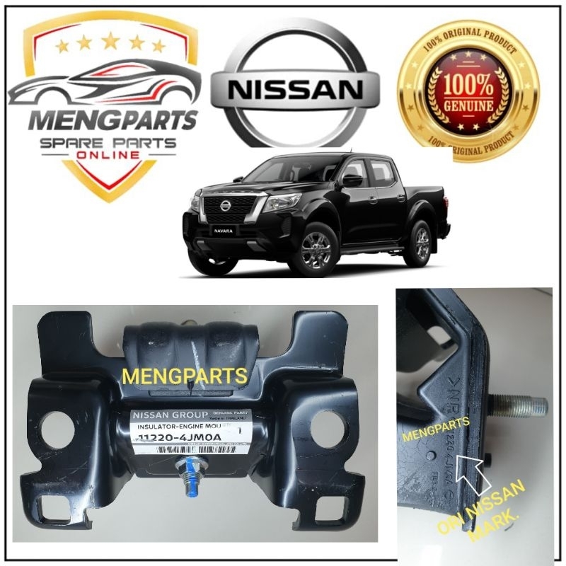 NISSAN NAVARA D23 NP300 4WD ENGINE MOUNTING 11220-4JM0A * ราคา 1PC ** RIGHT & LEFT SAME USE USE