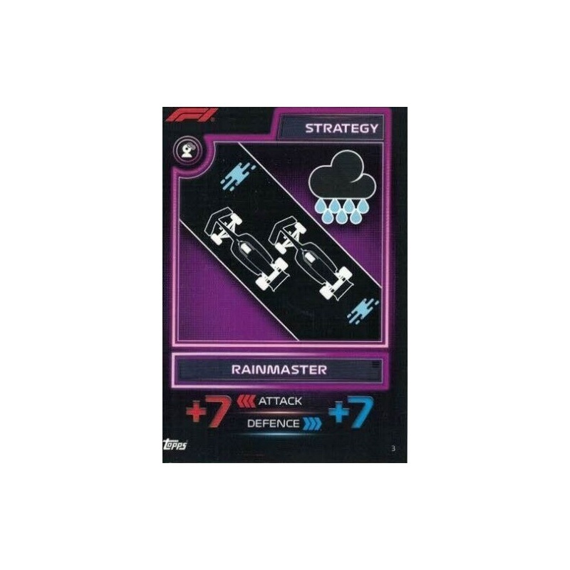การ์ดกลยุทธ์ | F1 Turbo Attax 2023 | - 001 - 009 -