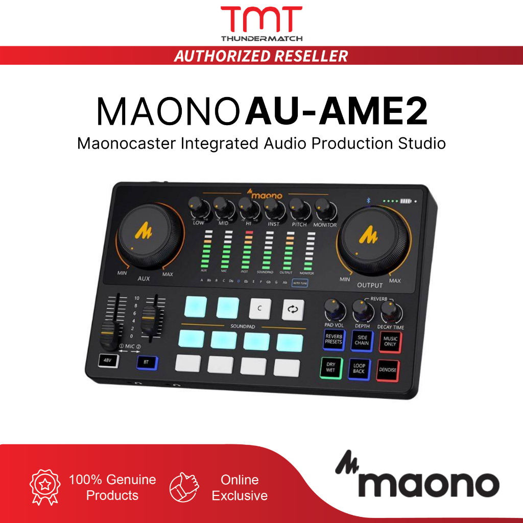 MAONO AME2 Maonocaster สตูดิโอการผลิตเสียงแบบบูรณาการ AU-AM200 / AU-AM200S1 / AU-AM100 /