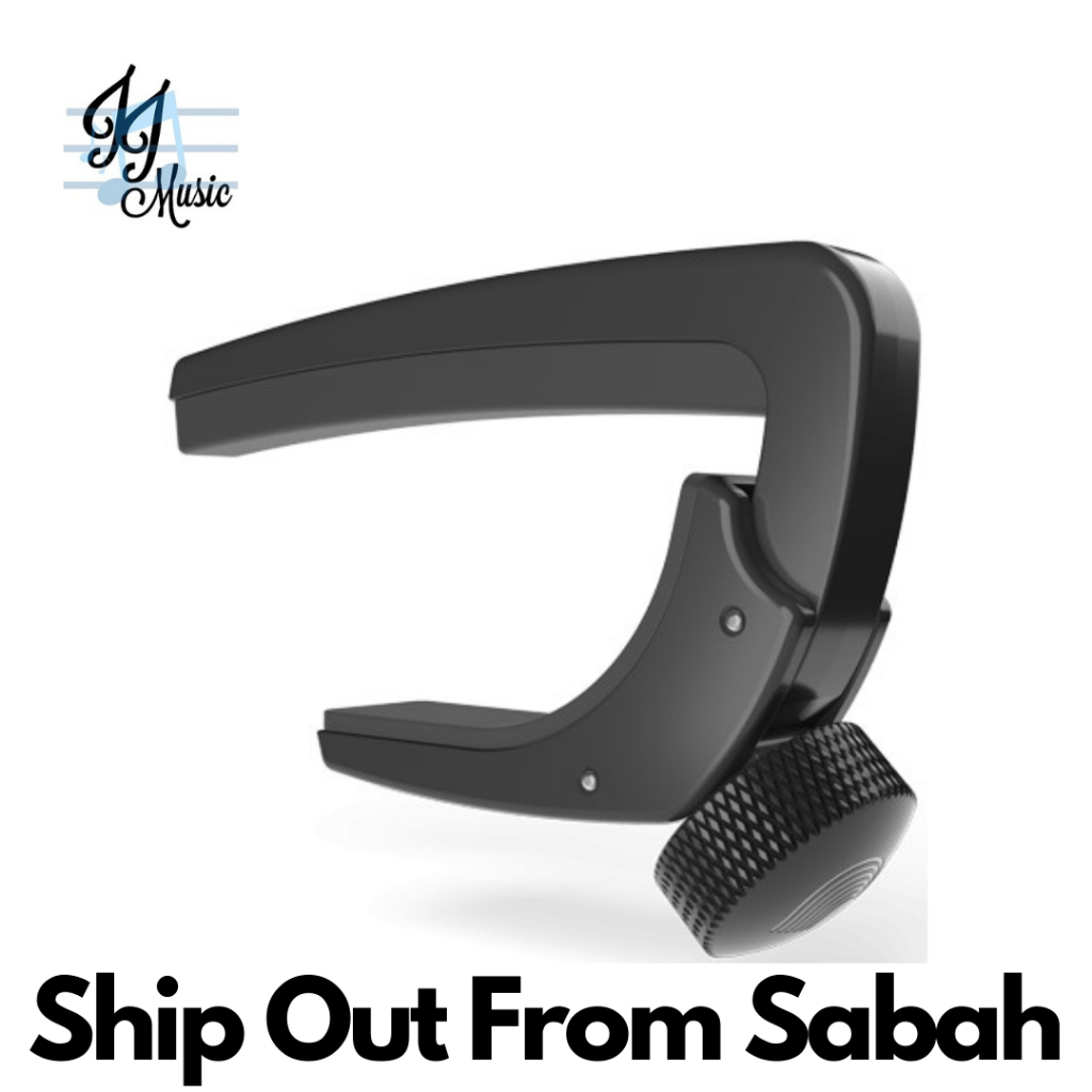 D'Addario PW-CP-07 Capo Lite, Adjustable Tension, Black (PW-CP-07 / PWCP07 / PW CP 07 / D'Addario Gu