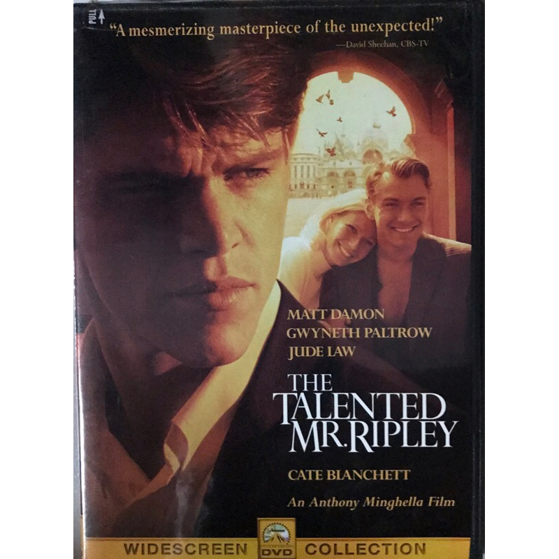 ภาพยนตร์ดีวีดี Matt Damon :The Talented Mr Ripley
