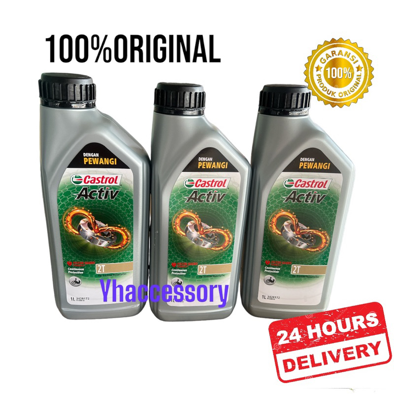 Castrol Active 2T พร้อมกลิ่นหอมคาสตรอล